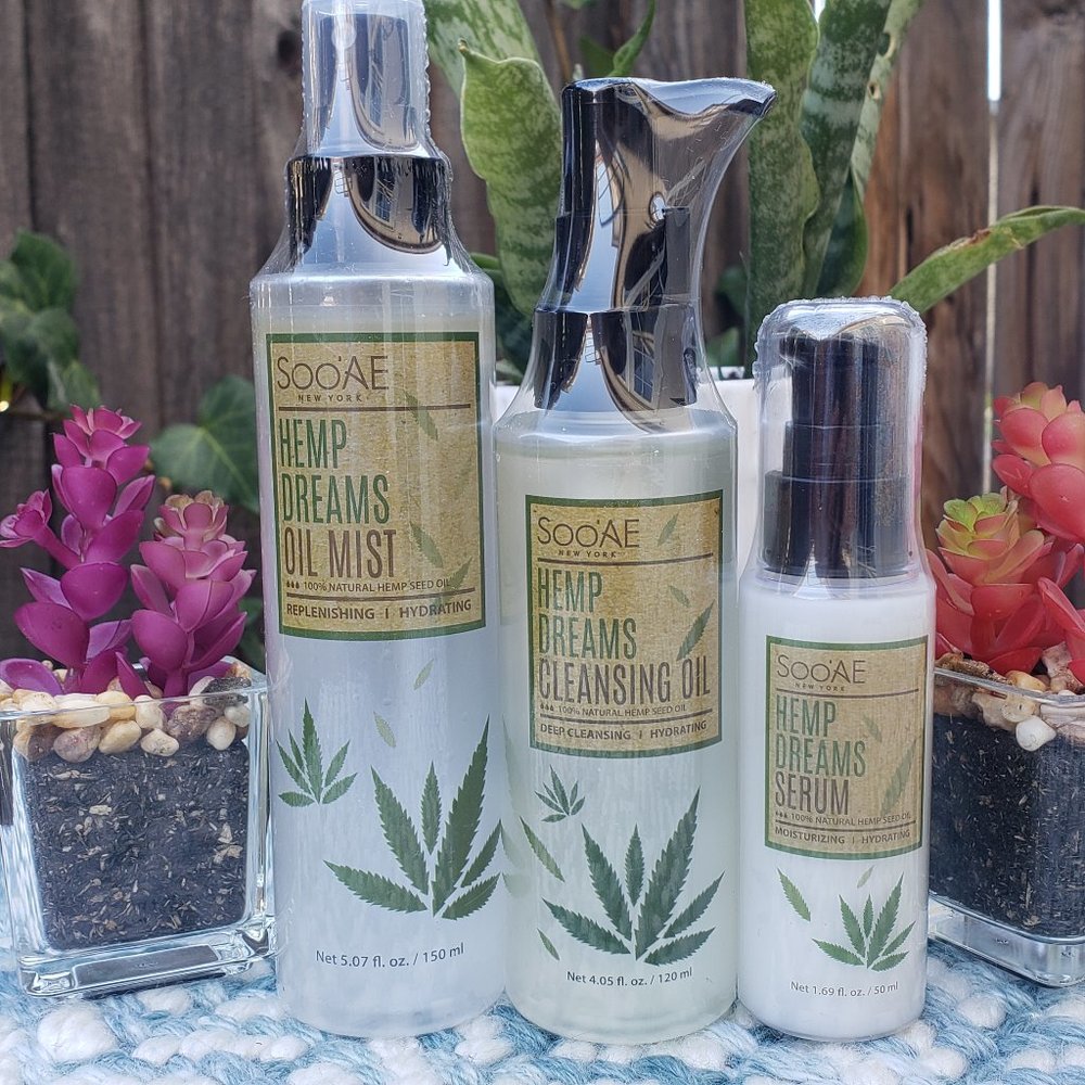 Soo'AE HEMP DREAMS Trio SET! BRAND NEW!